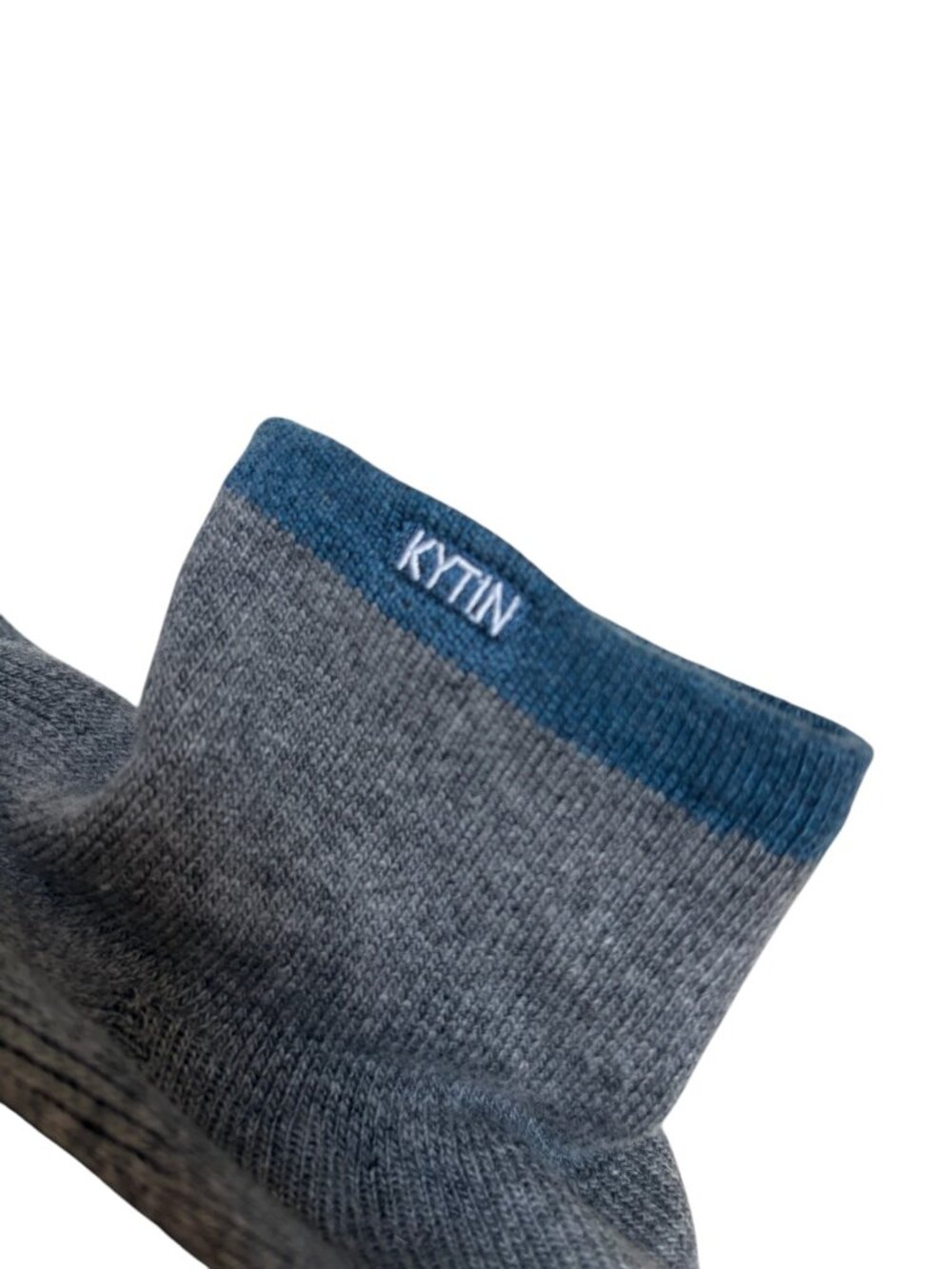 Kytin Men's QTR - Wool (Heather Grey / Black) - Size 11 - Picture 6 of 9